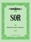 BOI1198 12 Ejercicios para Guitarra Op.35 - Sor