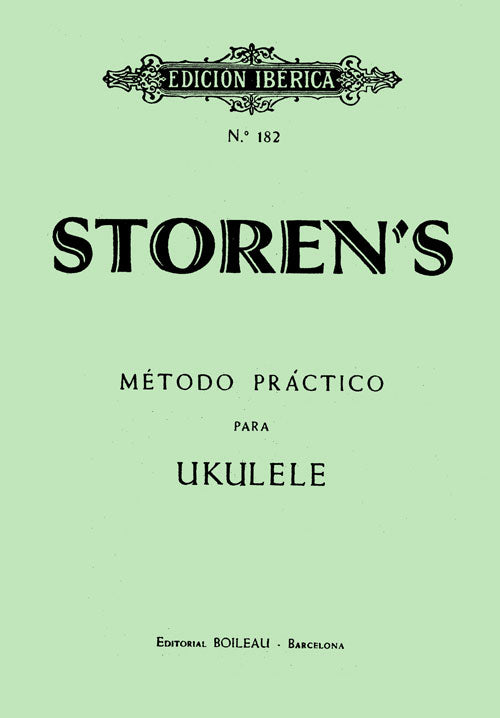 Metodo Practico para Ukulele. Storen's, J.