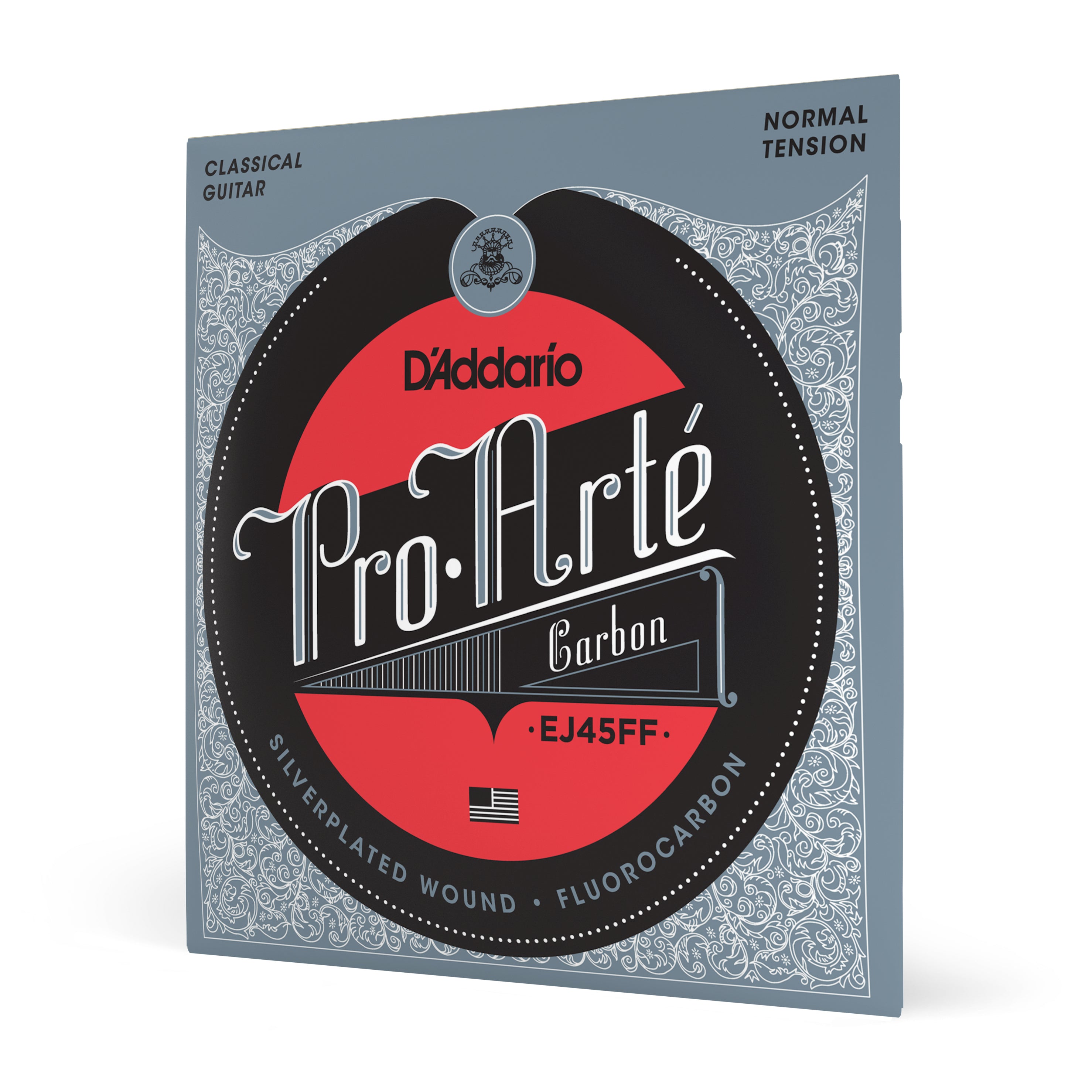 Juego Cuerdas Guitarra Clasica D'Addario Pro-Arte Carbon Tension Normal EJ45FF
