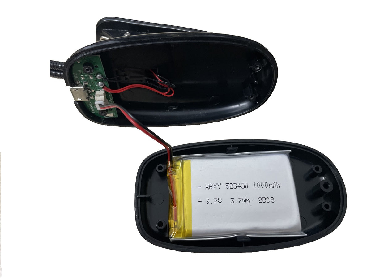 Lampara EK Recargable 8 LED Cuello de Cisne con Pinza EKLR - vista 2