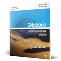 Juego Cuerdas Contrabajo 4/4 D'Addario EPBB170 Bronce Fosforado, Escala Larga, 45-100