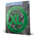 Juego Cuerdas Guitarra Bajo D'Addario 5 Cuerdas ProSteels, Escala Larga Tension Super Blanda EPS220-5