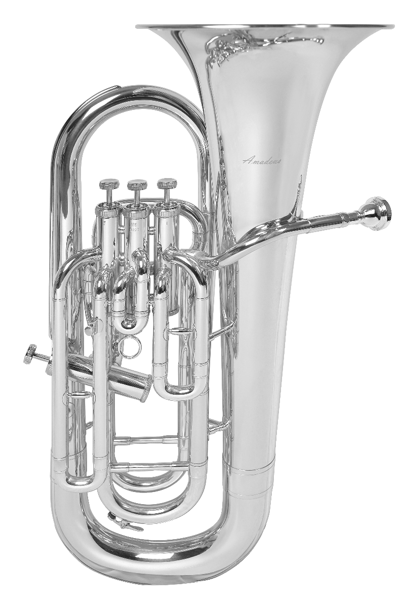 Bombardino Sib Amadeus 4 Pistones Plateado EU690