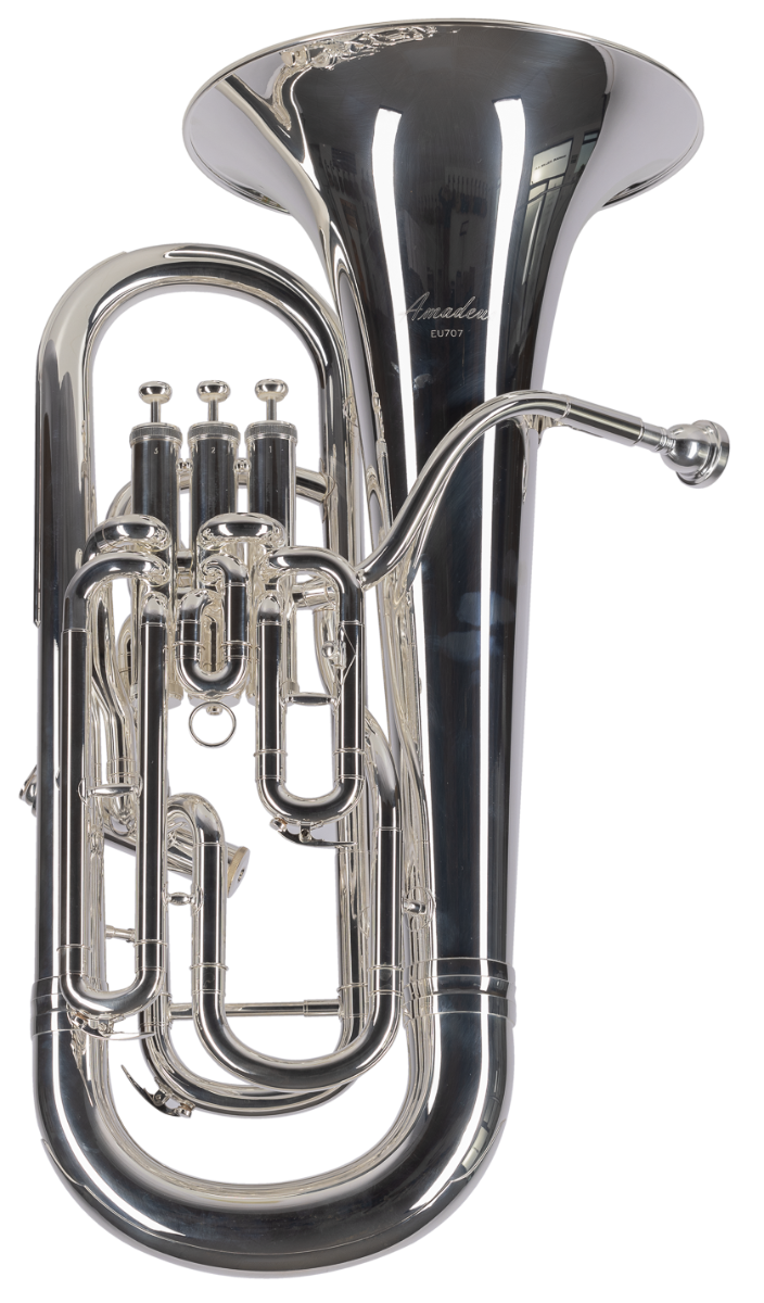 Bombardino Compensado Sib Amadeus Plateado EU707