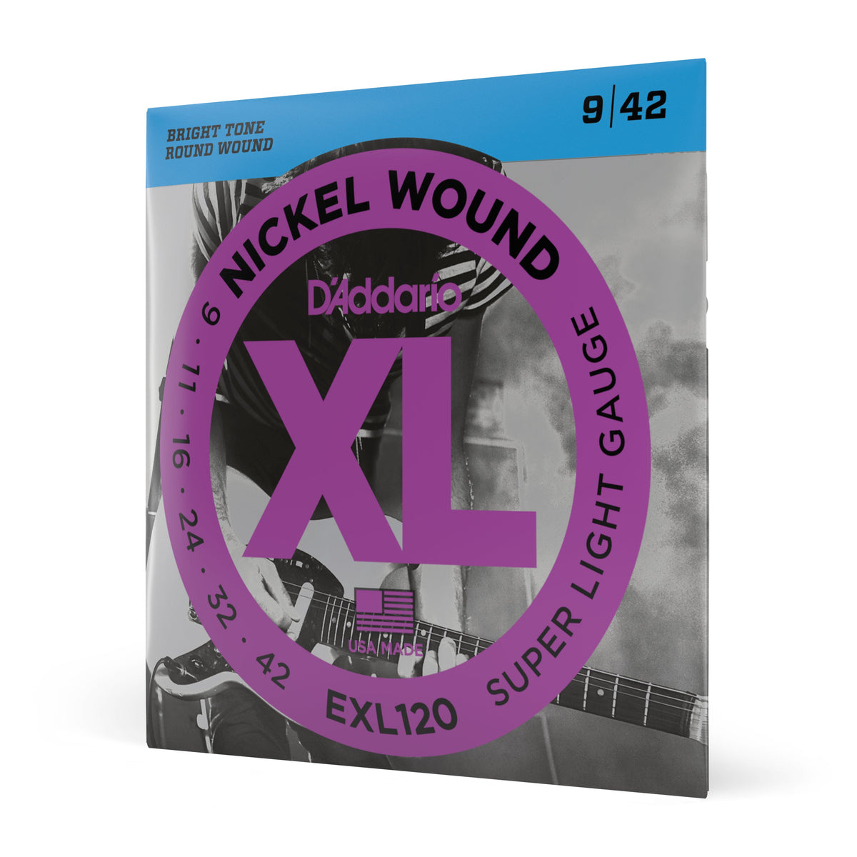 Juego Cuerdas Guitarra Electrica D'Addario EXL120