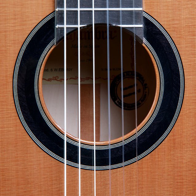 Guitarra Clasica Alhambra 6 White Ebony