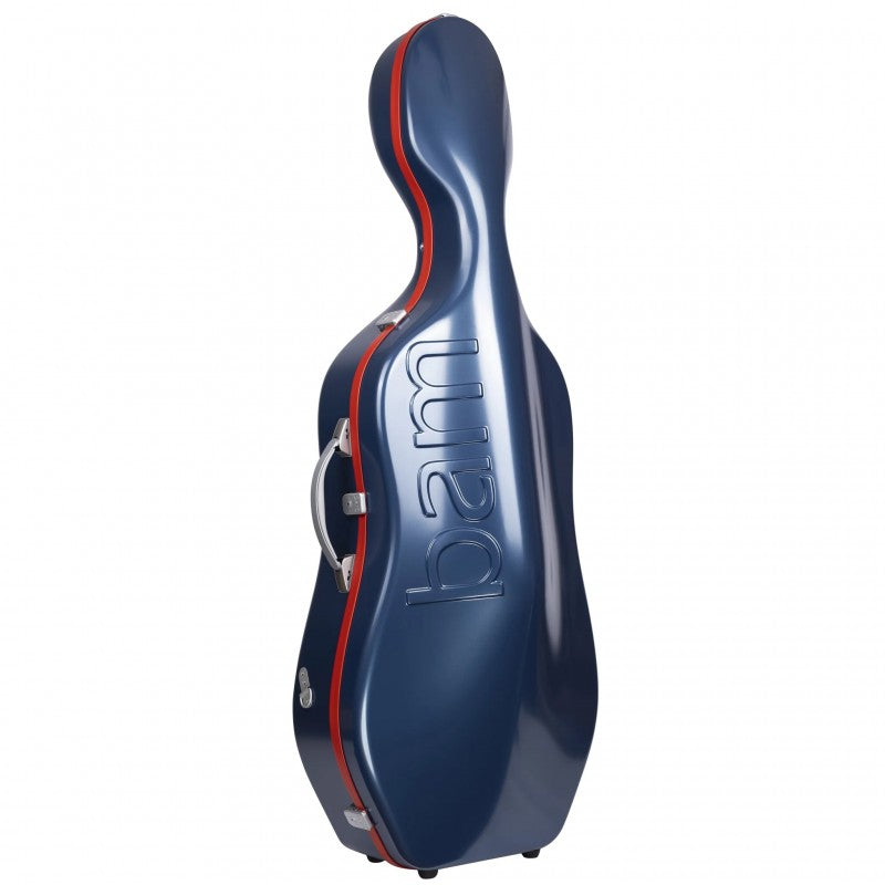 Estuche Cello 4/4 Bam Graffiti Slim Hightech GRAF1005XL Azul marino/Rojo