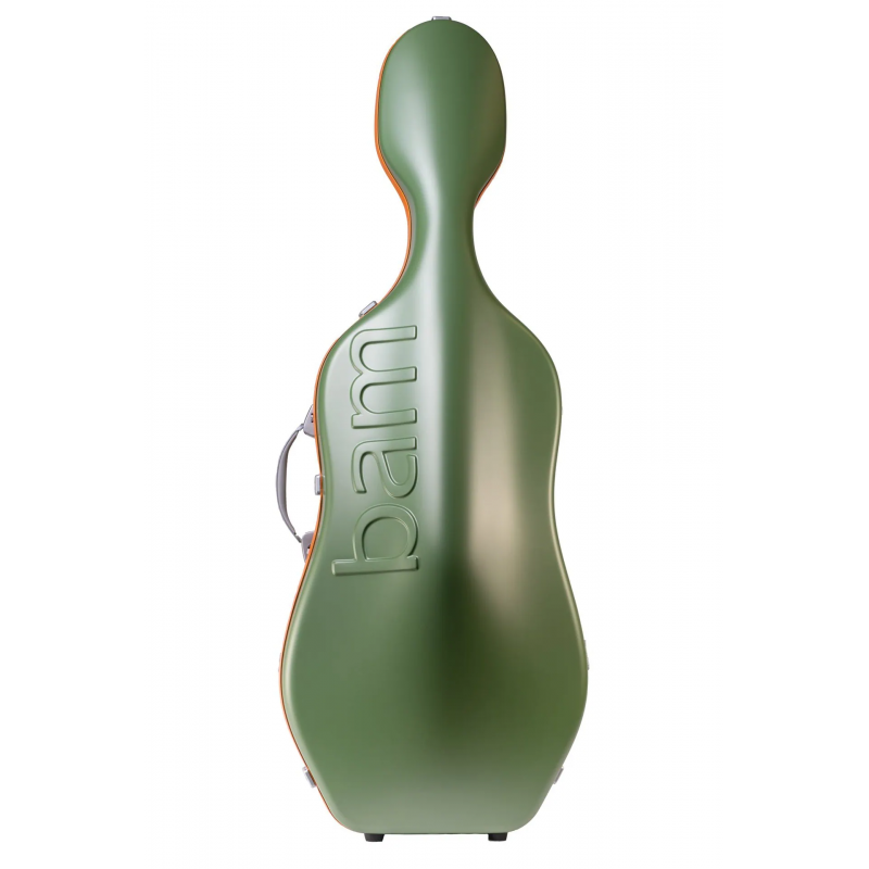 Estuche Cello 4/4 Bam Graffiti Slim Hightech GRAF1005XL Verde/naranja