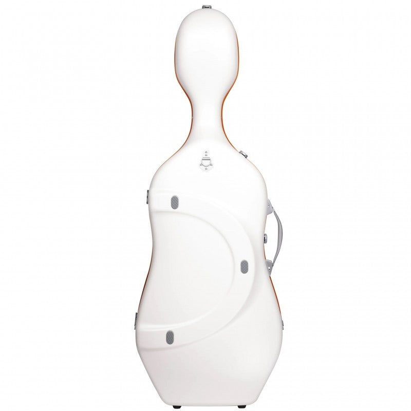 Estuche Cello 4/4 Bam Graffiti Slim Hightech GRAF1005XL Blanco/Naranja