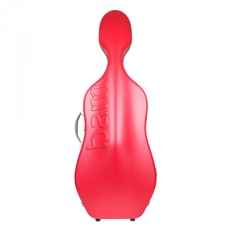 Estuche Cello 4/4 Bam Graffiti Slim Hightech GRAF1005XL Rojo frambuesa/plata