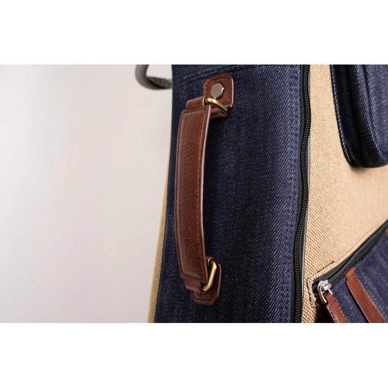 Funda Guitarra Acústica Bam Ikat Nashville gris/beige IKAT8003SCA