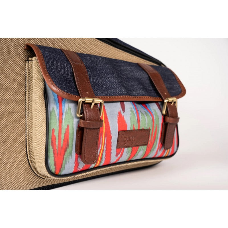Funda Saxo Tenor Bam Ikat Nashville IKAT3002SCA Gris/Beige