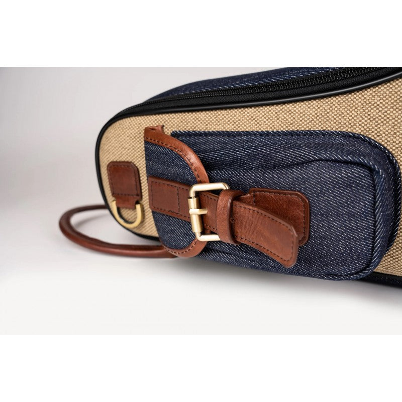 Funda Saxo Tenor Bam Ikat Nashville IKAT3002SCA Gris/Beige