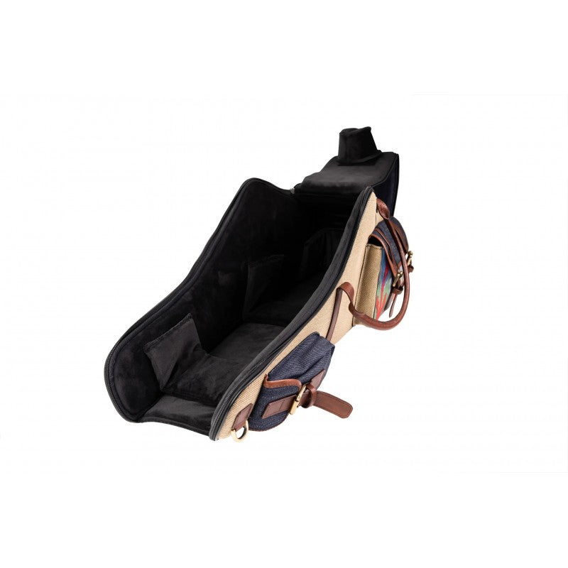 Funda Saxo Tenor Bam Ikat Nashville IKAT3002SCA Gris/Beige