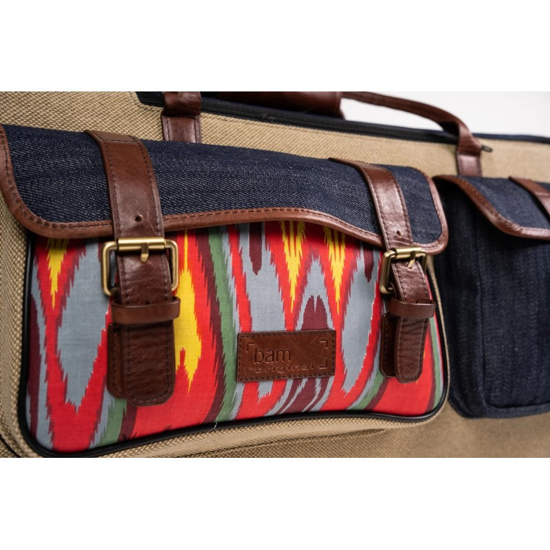 Funda Trompeta Doble Bam Ikat Nashville Gris/Beige IKAT3124SCA Gris