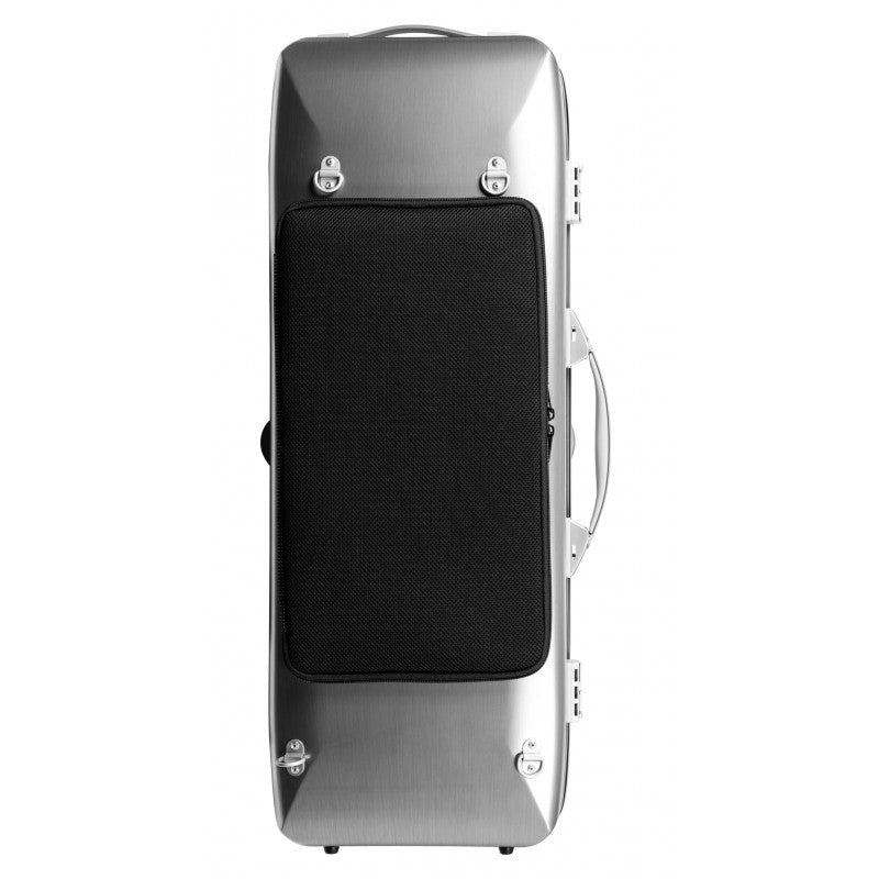 Estuche Viola Bam La Défense Hightech Oblong DEF5301XL Aluminio cepillado