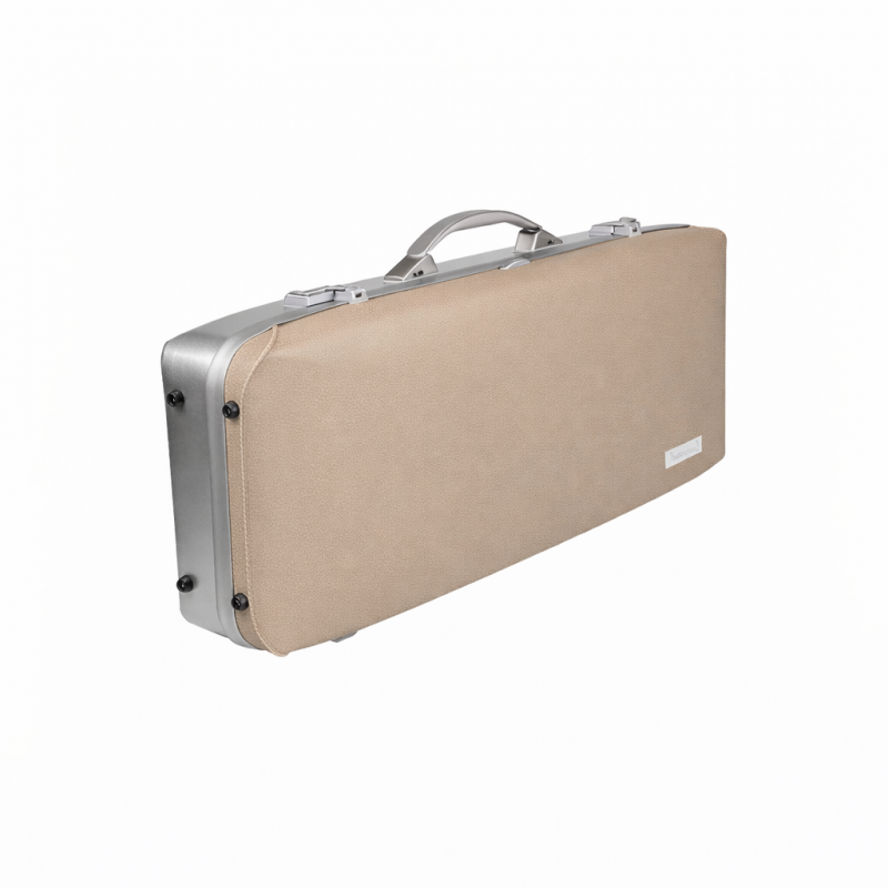 Estuche Viola Bam L'Étoile Hightech rectangular con bolsa ET5301XL Beige