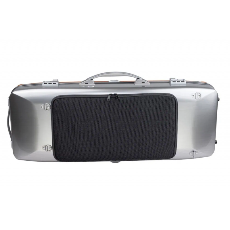 Estuche Viola Bam L'Étoile Hightech rectangular con bolsa ET5301XL Cognac