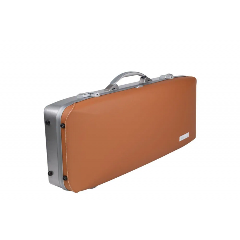 Estuche Viola Bam L'Étoile Hightech rectangular con bolsa ET5301XL Cognac