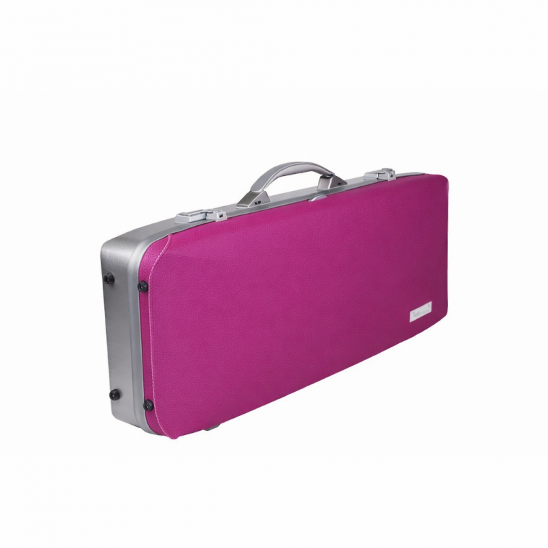 Estuche Viola Bam L'Étoile Hightech rectangular con bolsa ET5301XL Rojo frambuesa