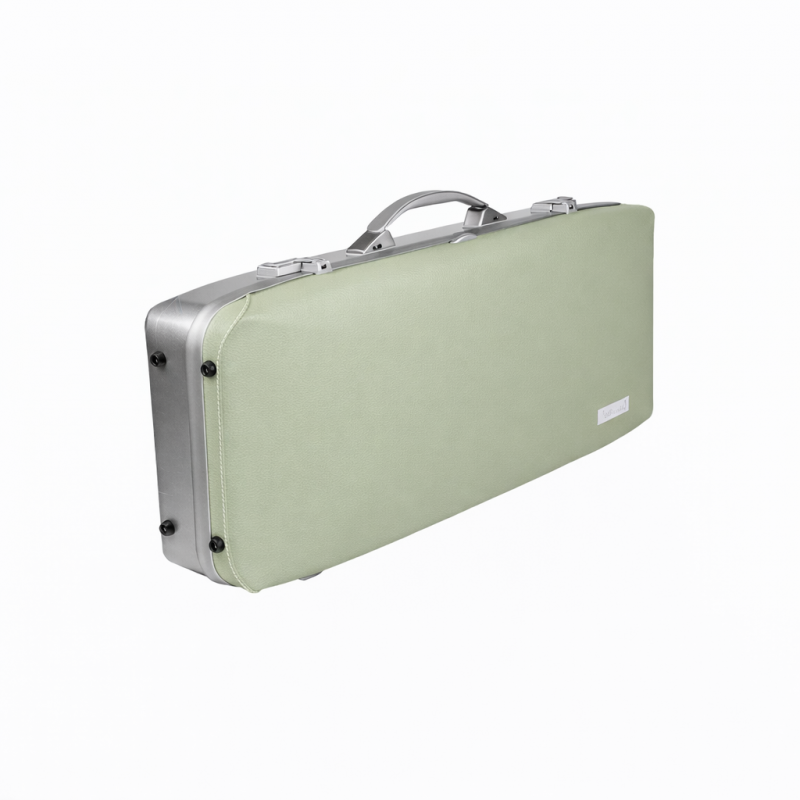 Estuche Viola Bam L'Étoile Hightech rectangular con bolsa ET5301XL Pistacho