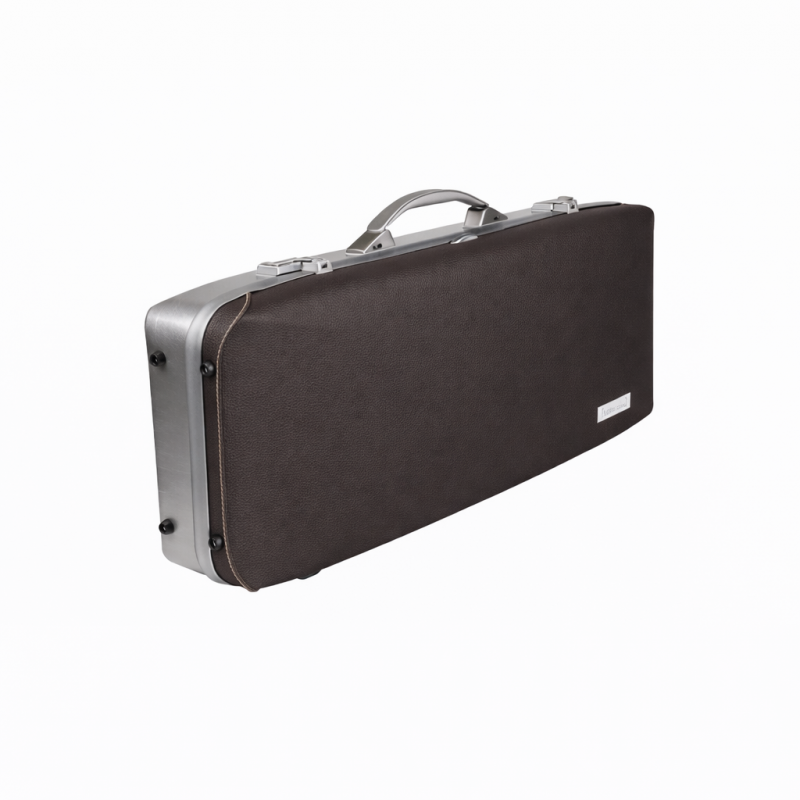 Estuche Viola Bam L'Étoile Hightech rectangular con bolsa ET5301XL Chocolate
