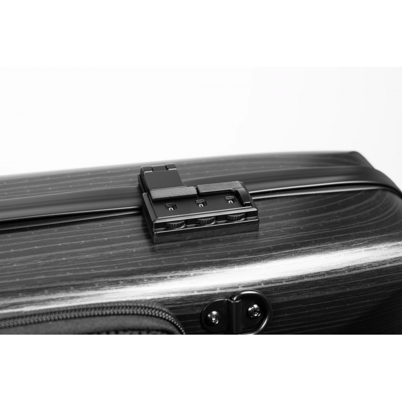 Estuche Violin 4/4 Bam Hightech rectangular 2018XL Negro Lazure