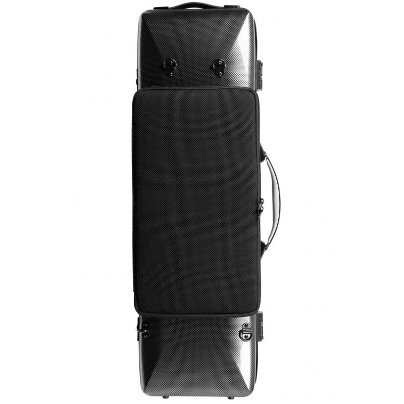 Estuche Violin 4/4 Bam Hightech rectangular 2018XL Silver Carbon