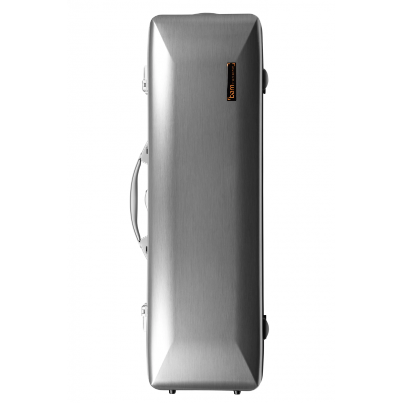 Estuche Violin 4/4 Bam La Défense Hightech rectangular DEF2018XLA Aluminio cepillado