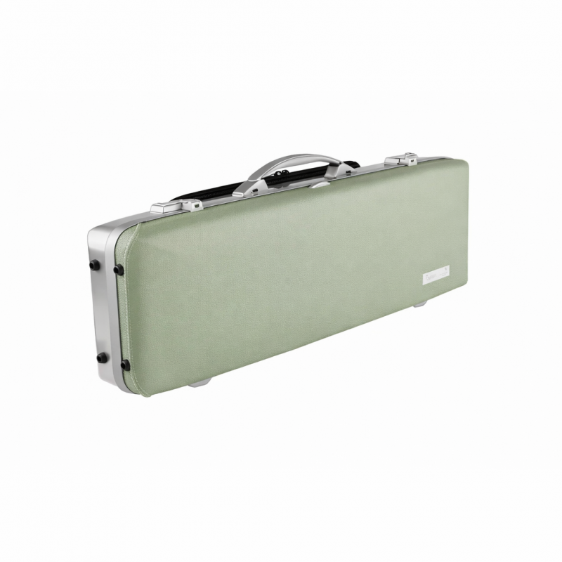Estuche Violin 4/4 Bam L'Étoile Hightech rectangular con bolsa ET2018XL Pistacho