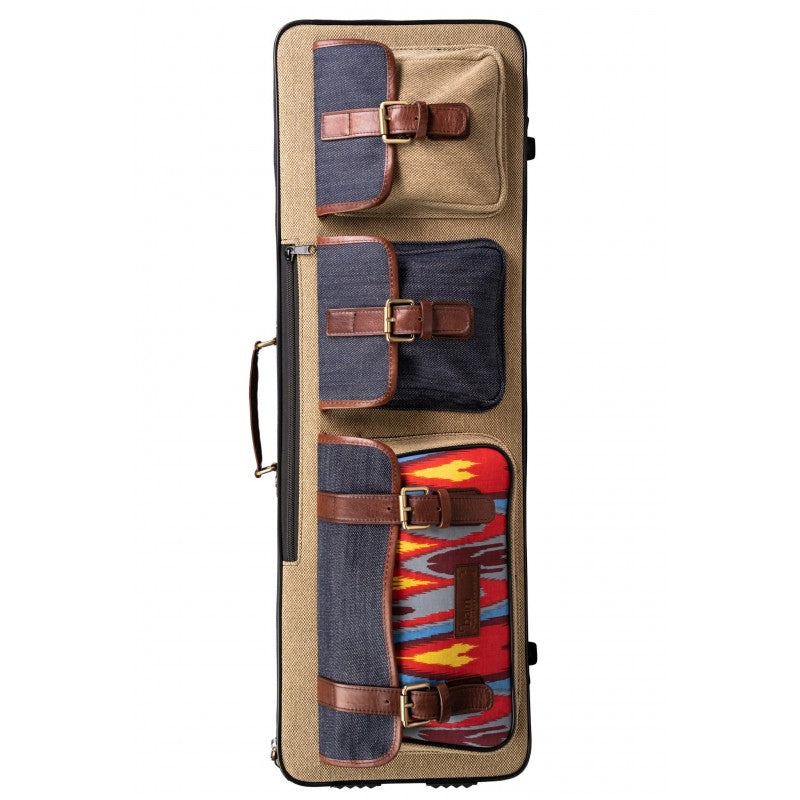 Estuche Violin 4/4 Bam Ikat Nashville rectangular IKAT2001SCA Gris/Beige