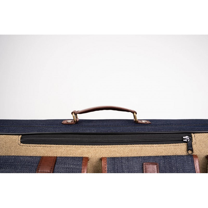 Estuche Violin 4/4 Bam Ikat Nashville rectangular IKAT2001SCA Gris/Beige