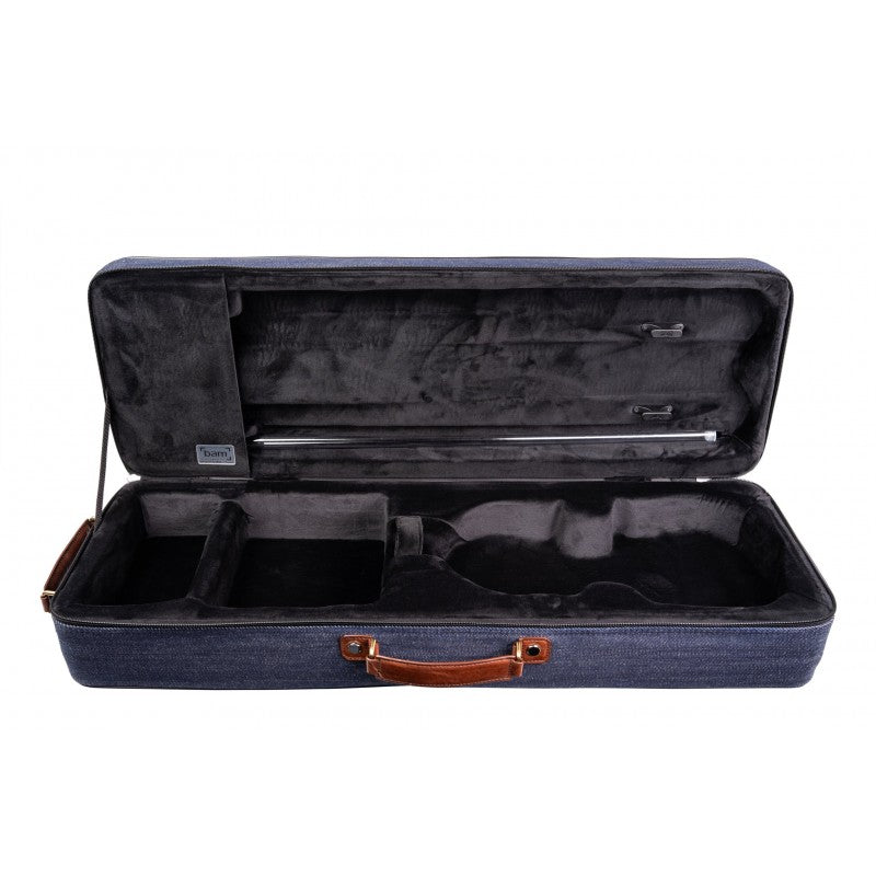 Estuche Violin 4/4 Bam Ikat Nashville rectangular IKAT2001SCA Gris/Beige