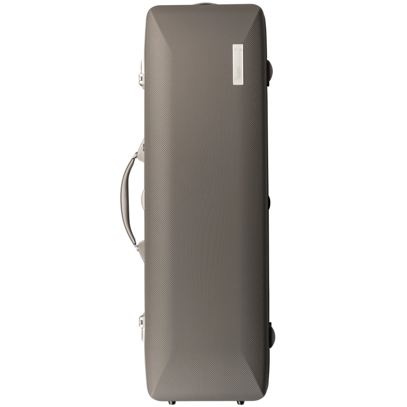 Estuche Violin 4/4 Bam Panther Hightech rectangular PANT2018XL Gris