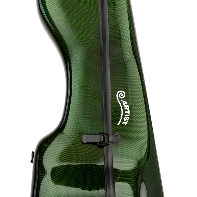 Estuche Violoncello 4/4 Artist Confort Verde ACECACG3D_03