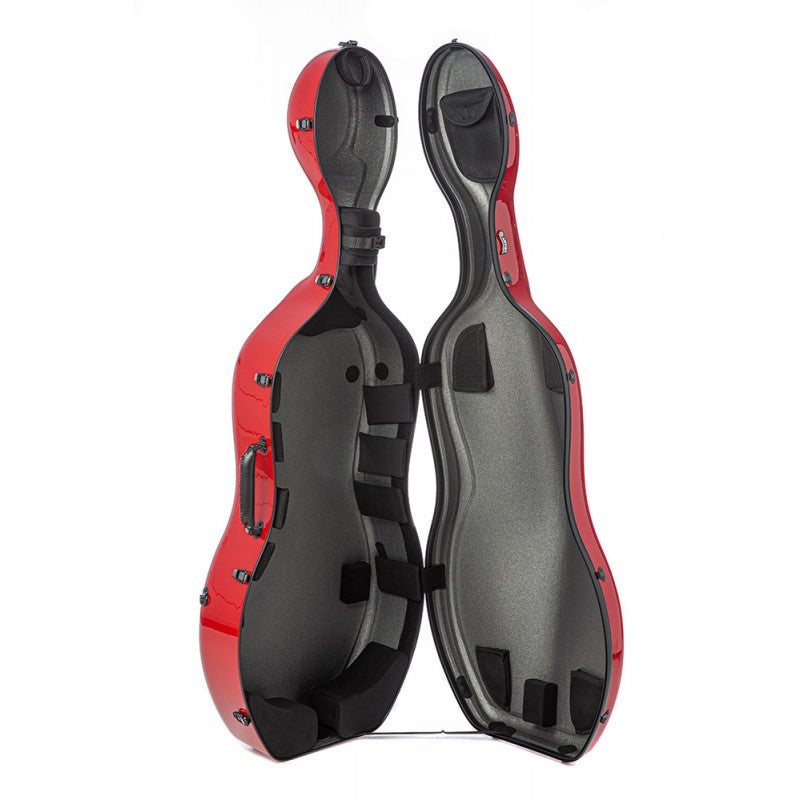 Estuche Violoncello 4/4 Artist Ultralight Rojo ACECAUR_04