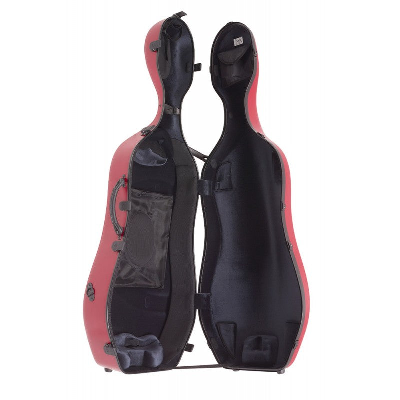 Estuche Cello 4/4 Bam Classic con ruedas 1001SW Rojo