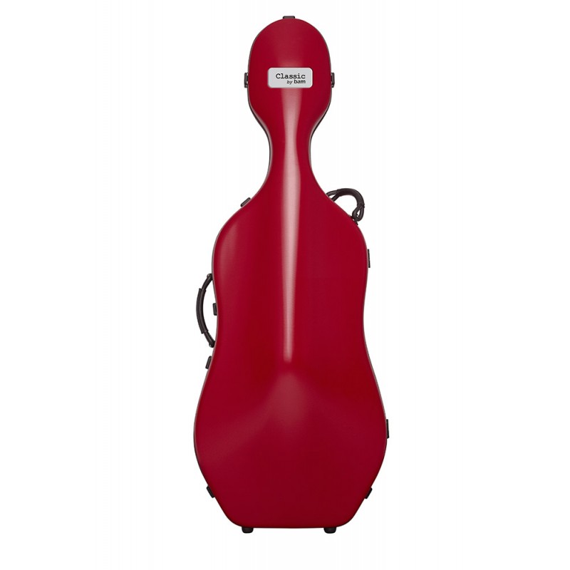 Estuche Cello 4/4 Bam Classic 1001S Rojo