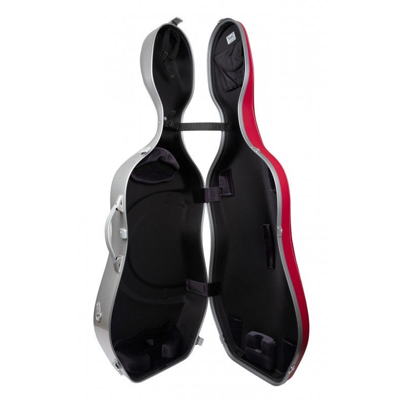 Estuche Cello 4/4 Bam L'Étoile Hightech Slim ET1005XL Rojo