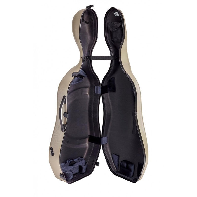 Estuche Cello 4/4 Bam Suprême Hightech SUP1005XL Champagne/Negro