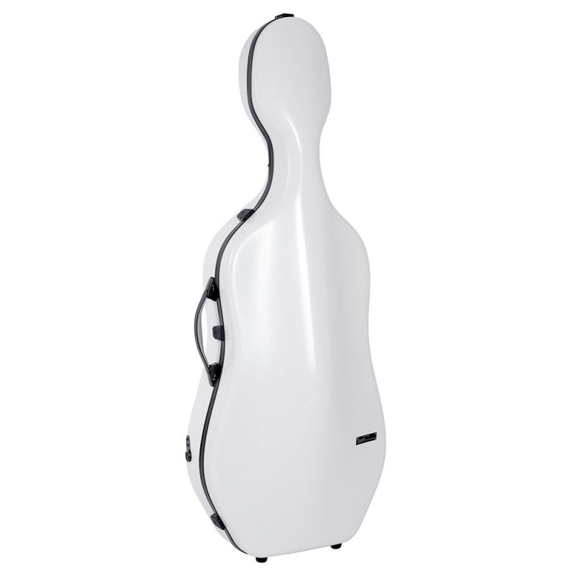 Estuche Cello 4/4 Bam Ice Suprême Hightech SUP1005XLW Blanco/Negro