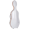 Estuche Cello 4/4 Bam Ice Suprême Hightech SUP1005XLW Blanco/Naranja