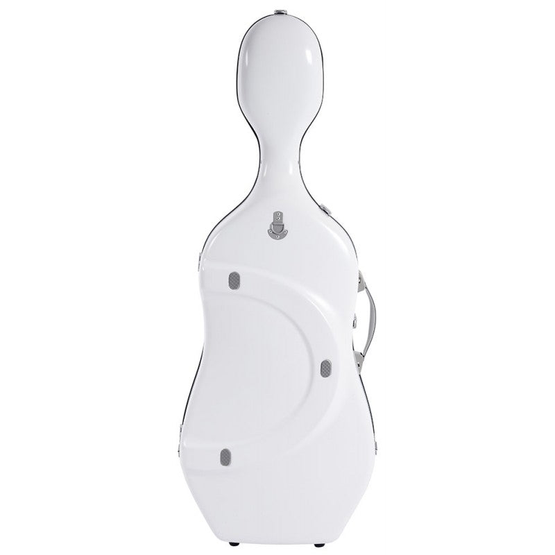 Estuche Cello 4/4 Bam Ice Suprême Hightech SUP1005XLW Blanco/Plata