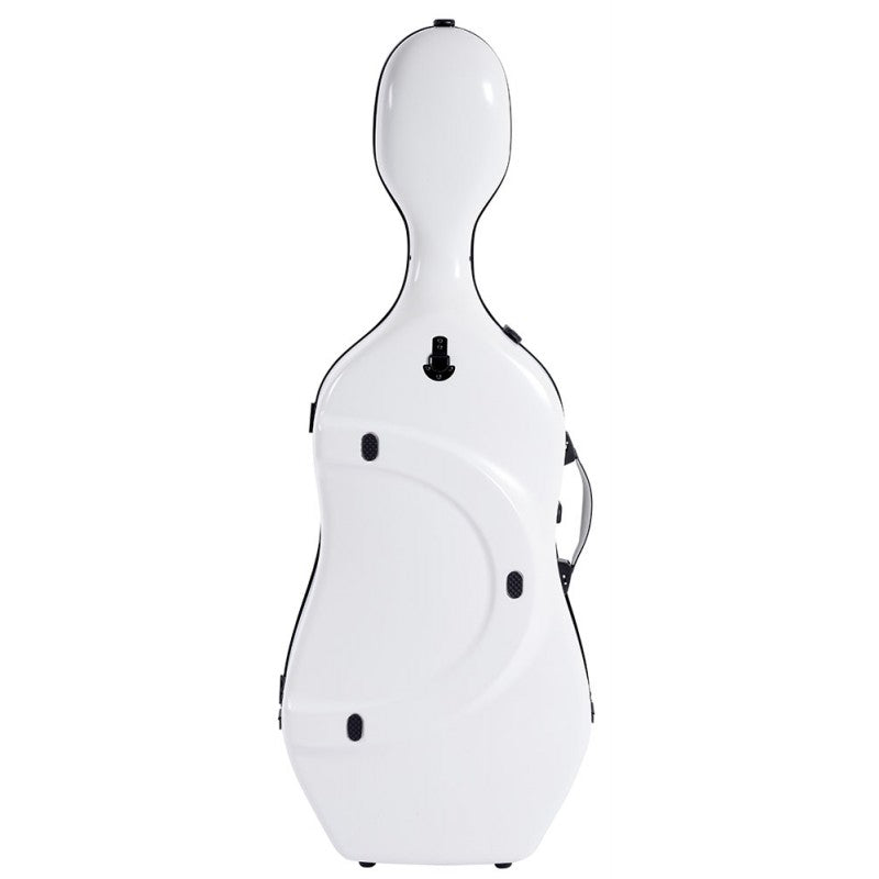 Estuche Cello 4/4 Bam Ice Suprême Hightech SUP1005XLW Blanco/Negro