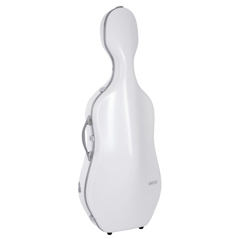 Estuche Cello 4/4 Bam Ice Suprême Hightech SUP1005XLW Blanco/Plata