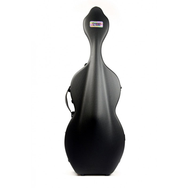 Estuche Cello 4/4 Bam Hightech Shamrock con ruedas 1003XLW Negro