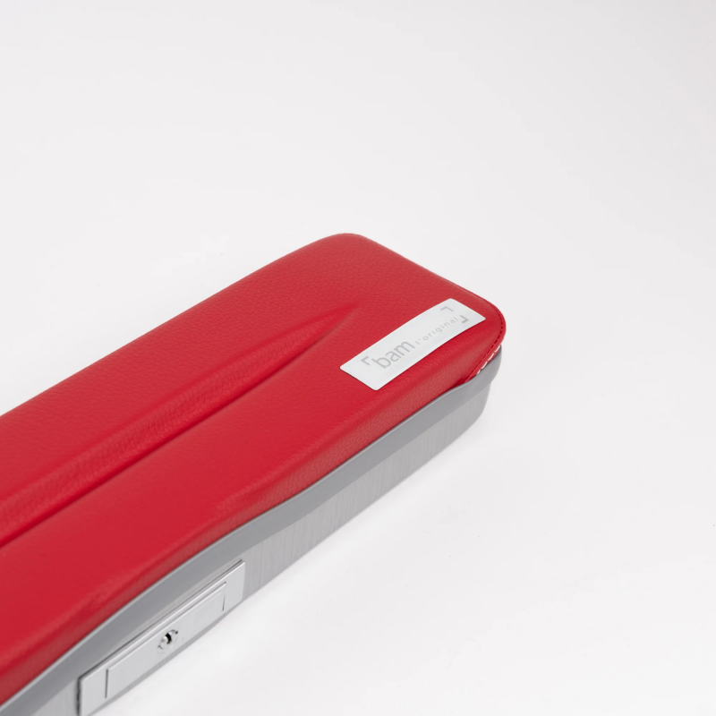 Estuche Flauta Travesera Bam L'Étoile Hightech ET4009XL Rojo