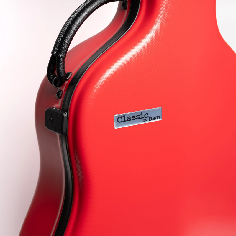 Estuche Guitarra Acústica Dreadnought Bam Classic 8003S Rojo