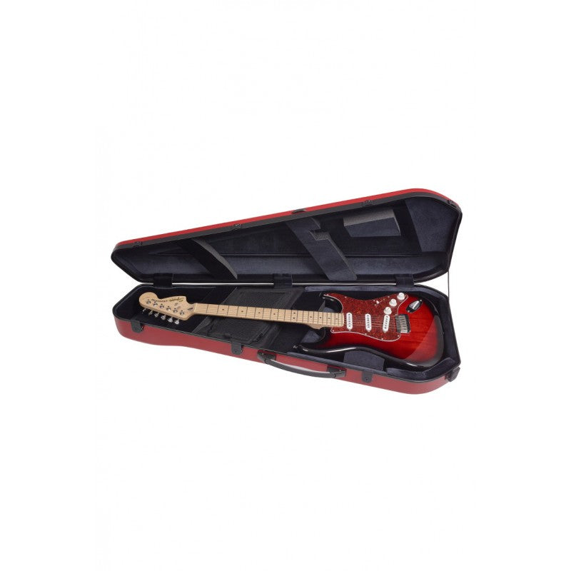 Estuche Guitarra Eléctrica Bam Crew 8100S Rojo