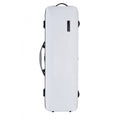 Estuche Violin 4/4 Bam Hightech Ice Suprême Hightech rectangular ICE2018XLW Blanco/Negro